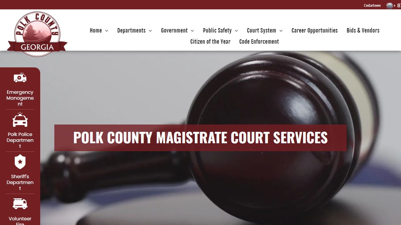 Polk County Georgia - Official website of Polk County, GA